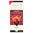 Gorzka czekolada z kawałkami kruchych wafelków i karmelu EXCELLENCE LINDT 100g