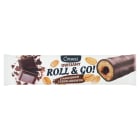 Baton owsiany z nadzieniem czekoladowym i polewą kakaową ROLL&GO 30g