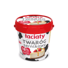 Twaróg sernikowy 18% (wiaderko) MLEKPOL 1.00kg
