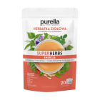 Herbatka Ziołowa Energia w torebkach z moringą i guaraną 20 torebek ex. PURELLA SUPERHERBS 35g