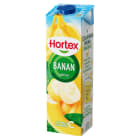 Hortex - Nektar bananowy, 1000 ml. Doskonały dodatek do codziennej diety dla dorosłych i dzieci.