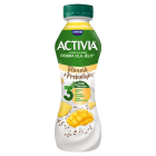 Jogurt o smaku ananas mango z nasionami i zbożami oraz szczepem bakterii ActiRegularis® ACTIVIA 270g