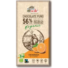 Czekolada gorzka 56% kakao z pomarańczą BIO SOLE 100g