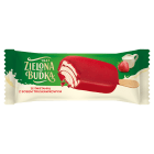 Lody ze śmietanką z sosem truskawkowym na patyku ZIELONA BUDKA 90ml