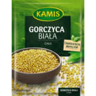 Gorczyca biała - Kamis. To nasiona o ostrym smaku uprawiane w wielu krajach. Produkt dietetyczny.