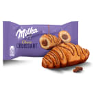 Rogalik z ciasta francuskiego z nadzieniem o smaku czekoladowym Choco Croissant MILKA 50g