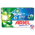 Kapsułki do prania uniwersalne Fresh Air 19 prań All in 1 PODS Touch of Lenor ARIEL 19.000szt