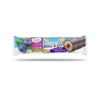 Baton owsiany z nadzieniem jagoda bez cukru ROLL&GO 30g