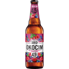 MALINA z BORÓWKĄ AMERYKAŃSKĄ Piwo (cena zawiera 1 zł kaucji za butelkę) OKOCIM 500ml