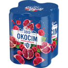 GRANAT z MALINĄ Piwo bezalkoholowe 4x500ml (puszka) OKOCIM 2.00l