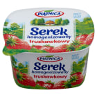 Serek homogenizowany truskawkowy PIĄTNICA 150g