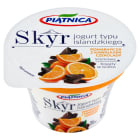 Skyr jogurt typu islandzkiego pomarańcza z kawałkami czekolady PIĄTNICA 150g