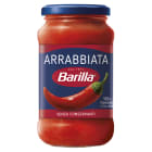Barilla - Sos pomidorowy Arrabbiata z ostrą papryką. Ze świeżych pomidorów i papryczek peperoncino.