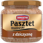Pasztet myśliwski z dziczyzną w słoiku SKWIERZYNA 160g