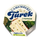 Camembert z zielonym pieprzem - NaTurek. Delikatny i miękki ser z polskiego, krowiego mleka.