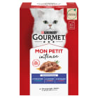 Pokarm dla kotów   MIX Rybny mon Petit GOURMET 300g