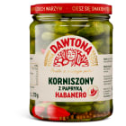 Ogórki korniszony z papryką habanero DAWTONA 520g