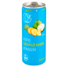 Woda kokosowa z sokiem ananasowym Quality Food 320ml
