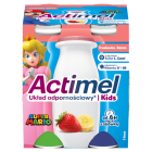 Napój mleczny truskawkowo bananowym (4 szt.) Kids ACTIMEL 400g
