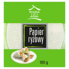 Okrągły papier ryżowy - House of Asia. Papier ryżowy doskonale znany miłośnikom kuchni azjatyckiej.
