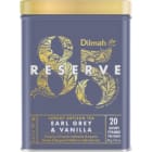 Ceylon czarna herbata z aromatem bergamotki i wanilii 20 piramidek ex. RESERVE DILMAH 40g