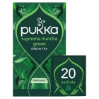 Herbata zielona z Matcha BIO 20 torebek (saszetki) PUKKA 30g
