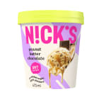 Lody orzechowe z płatkami czekoladowymi i polewą z orzechów ziemnych NICK'S 473ml