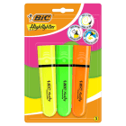 Zakreślacz mix neon blister 3 szt. BIC 3.000szt