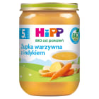 Hipp - Zupka jarzynowa z indykiem Bio - po 5 miesiącu. Pomaga dziecku właściwie się rozwijać.