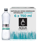 Woda mineralna naturalnie gazowana (szkło) AQUA CARPATICA 750ml