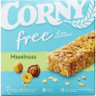 Baton zbożowy FREE z orzechami laskowymi 6x20g CORNY 120g