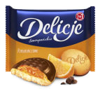 Biszkopty z galaretką pomarańczową - Delicje Szampańskie