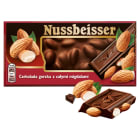 Czekolada gorzka z całymi migdałami NUSSBEISSER 100g