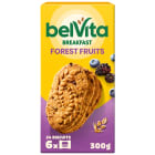 Ciastka zbożowe z owocami leśnymi - Belvita. Chrupiąca przekąska na każdy dzień.