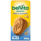 Ciastka zbożowe 5 zbóż i mleko - Belvita