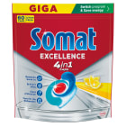 Kapsułki do zmywarki Lemon 60 szt. Excellence SOMAT 60.000szt