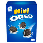 Mini ciastka kakaowe z nadzieniem o smaku waniliowym OREO 114g