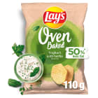 Pieczone formowane chipsy ziemniaczane o smaku jogurtu z ziołami Oven Baked LAY'S 110g