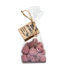 Maliny w białej czekoladzie z miodem i pyłkiem pszczelim Łysoń 50g