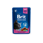 Premium By Nature Mokra karma dla kotów z kurczakiem i indykiem saszetka BRIT 100g