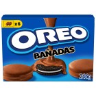 Ciastka kakaowe z nadzieniem waniliowym oblane polewą kakaową OREO 246g