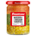 Mieszanka warzywna   marchewka groszek i kukurydza DAWTONA 510g