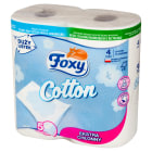 Papier toaletowy 5 warstwowy 4 rolki FOXY 1.000szt