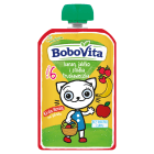 Mus jabłko z bananem i truskawką po 6 miesiącu (tubka) BOBOVITA 100g