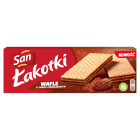 Wafle czekoladowe Łakotki SAN 146g