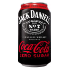 Tennessee Whiskey&Coca Cola Zero JACK DANIELS 330ml
