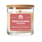 Świeca sojowa o zapachu Czekolada i pomarańcza BIG NATURE 155g
