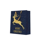 Torba prezentowa Gold Deer 20x25x10 cm PAW DECOR COLLECTION 1.000szt