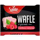 Wafle ryżowe z polewą malinową SANTE 24g