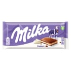 Milka- Czekolada mleczna Joghurt to pyszna i słodka przekąska.